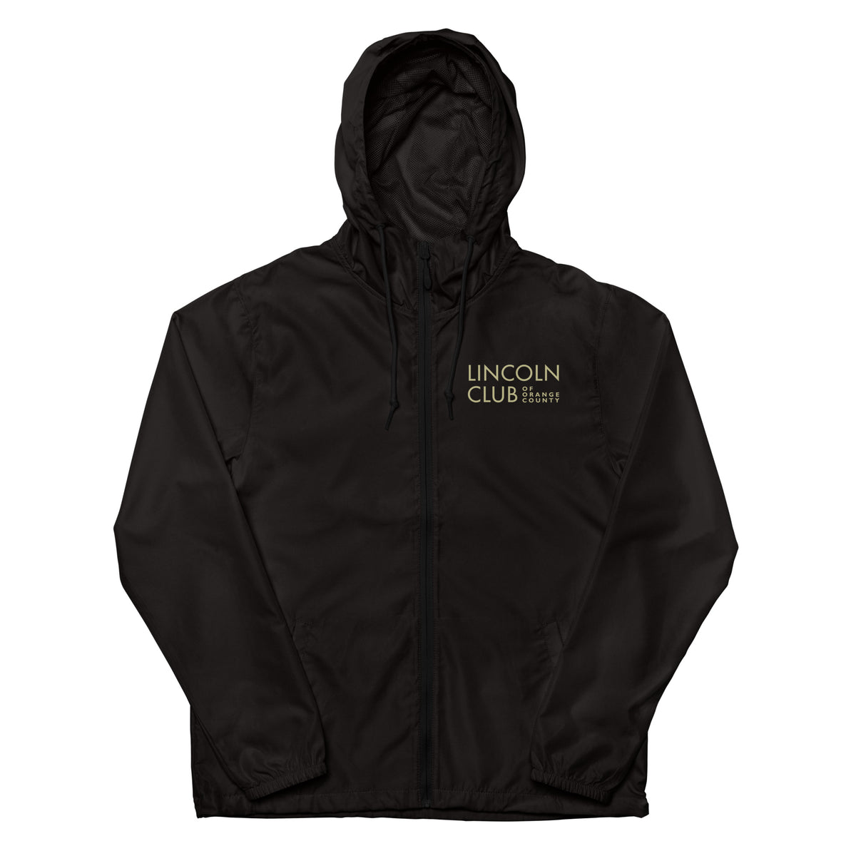 Unisex Lightweight Lincoln Windbreaker – Lincoln Club of