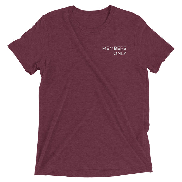 Official Members Only Tee (Wine)