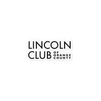 Official Lincoln Club of Orange County Sticker (Black)